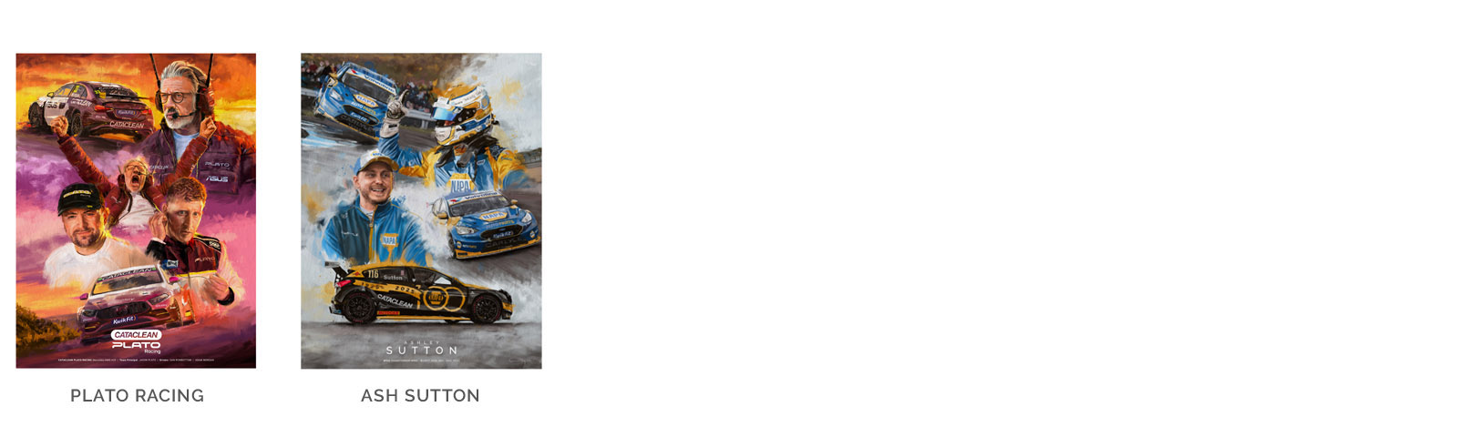 BTCC Driver Prints