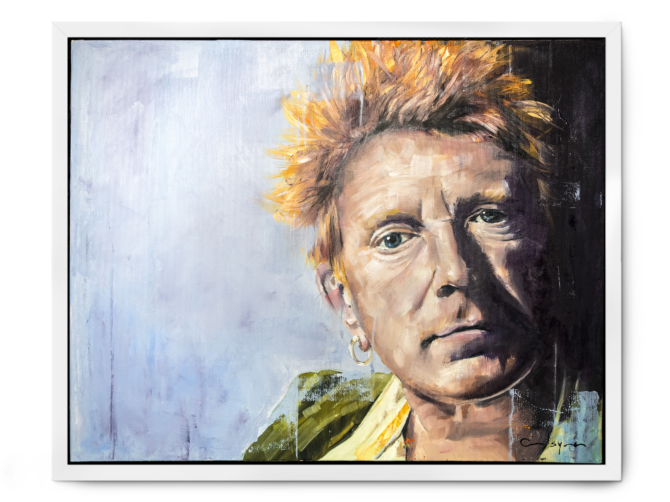 John Lydon Oil Painting