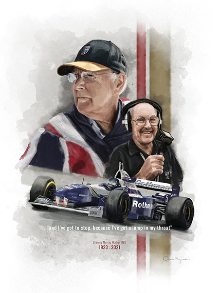 Murray Walker Commemorative Prints